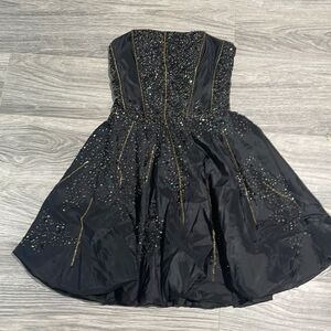 Jasz Couture sequin and bead dress